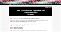 Desktop Screenshot of kueng-druck.ch